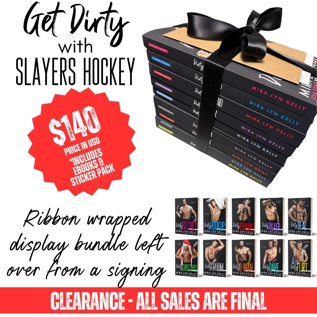 Clearance - Slayers Hockey Model Covers - Ribbon Wrapped Display Bundle