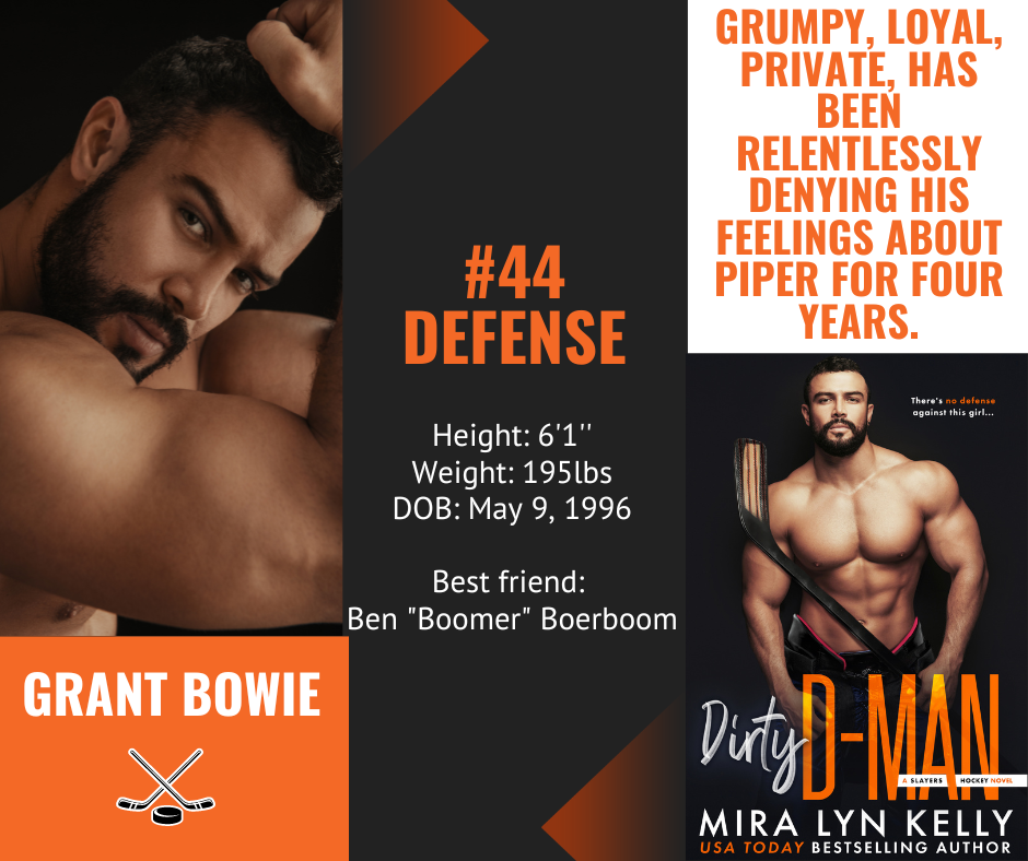 DIRTY D-MAN, Slayers Hockey Book 8