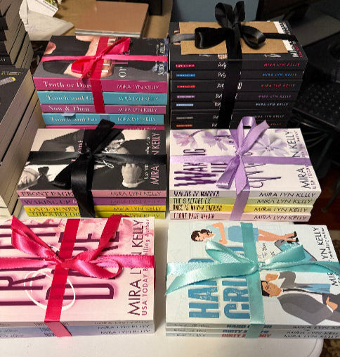 Clearance - Unconnected Novels - Ribbon wrapped display Bundle