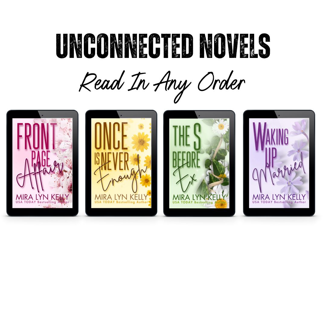 Unconnected Novels Bundle, Floral Edition Covers