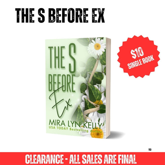 Clearance Paperback - The S Before Ex,  Floral Edition