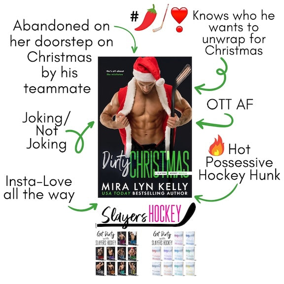 Paperback - DIRTY CHRISTMAS, Slayers Hockey Book 6 (Novella)