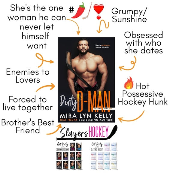 DIRTY D-MAN, Slayers Hockey Book 8