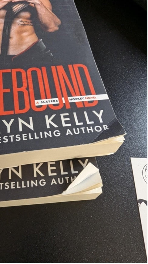 Clearance Paperback - DIRTY REBOUND, Original Model Covers, Slayers Hockey Book 3