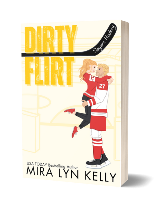 Paperback - DIRTY FLIRT Illustrated Cover, Slayers Hockey Book 10