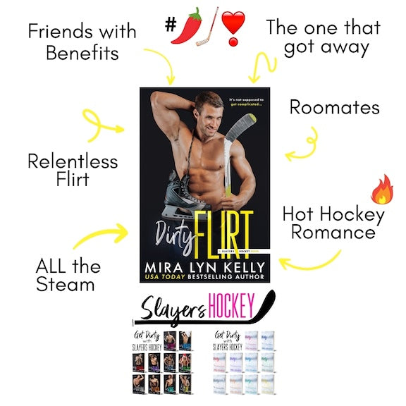 Paperback - DIRTY FLIRT, Slayers Hockey Book 10