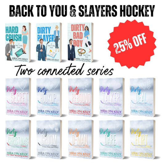 Back To You & Slayers Hockey Paperback Bundle - Special Edition Covers