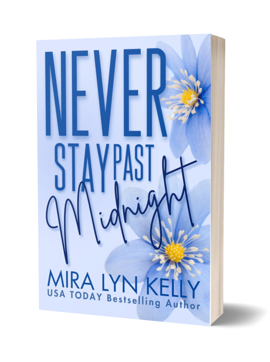Paperback - Never Stay Past Midnight, Floral Edition