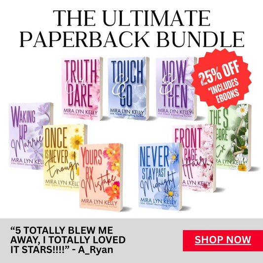Ultimate Paperback Book Bundle - Flower Covers