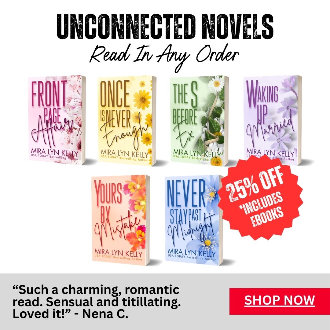 Unconnected Novels Paperback Bundle - Floral Edition Covers