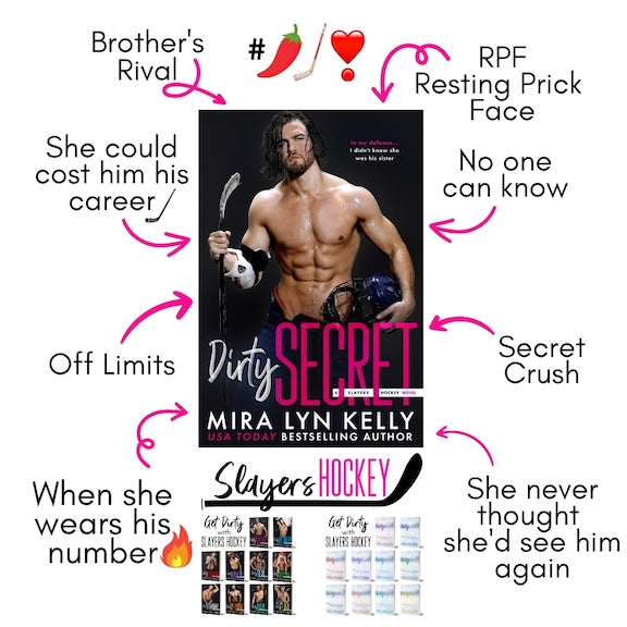 Paperback - DIRTY SECRET, Slayers Hockey Book 1