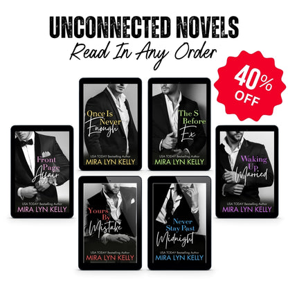 Unconnected Novels Bundle, Floral Edition Covers